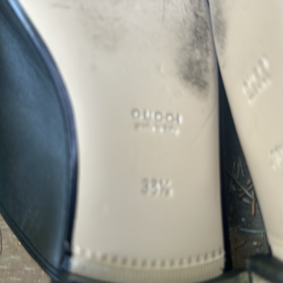 Gucci Black Leather Women's Loafers - Picture 8 of 10